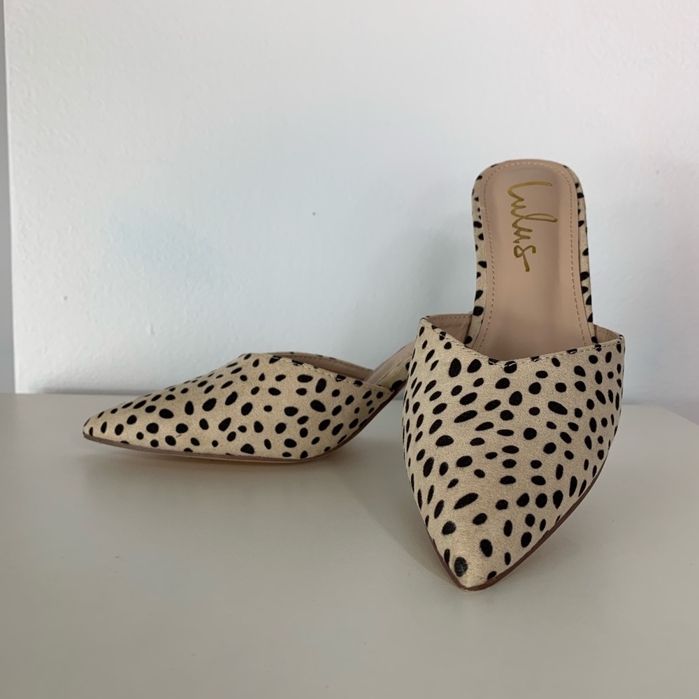Lulu’s Dalmatian Heels
